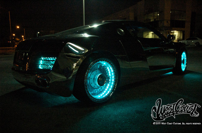 Tron-Themed Audi R8