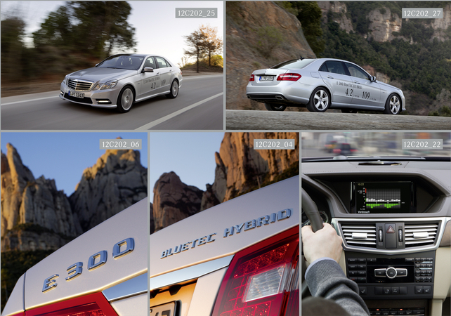 Mercedes E300 Bluetec Hybrid Offer 109g/km Emissions from a Diesel Hybrid