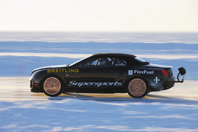 Bentley Continental Supersports Convertible 'Ice Speed Record' Edition