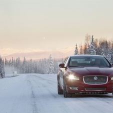 Jaguar drove two 3.0 supercharged, all-wheel drive XFs to the city