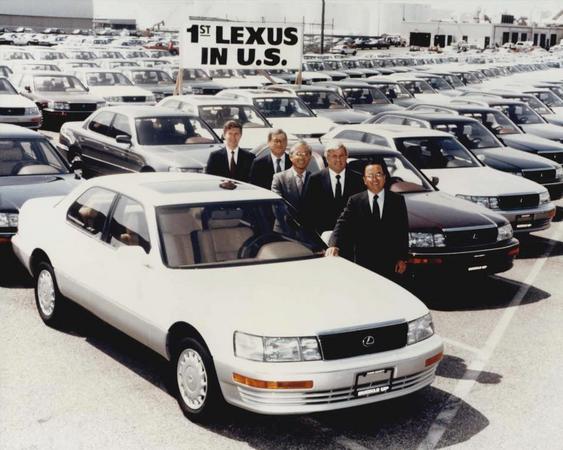 The first Lexus in the US, 1989