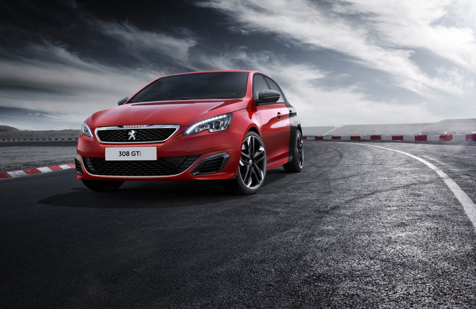 The 308 GTI gets the same 1.6-liter THP petrol engine used previously on the RCZ R