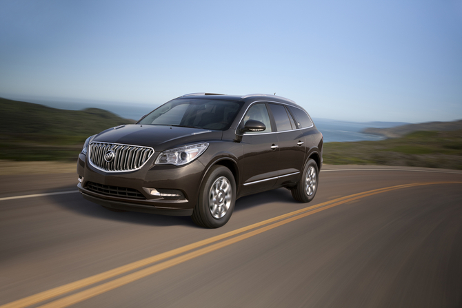 Buick Gives 2013 Enclave LED Lighting and Better Interior