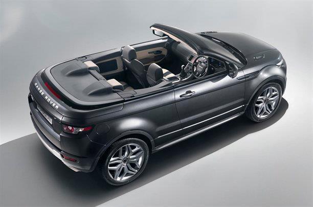 Land Rover Showing Off Range Rover Evoque Convertible at Geneva