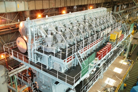 Most powerful diesel engine in the world