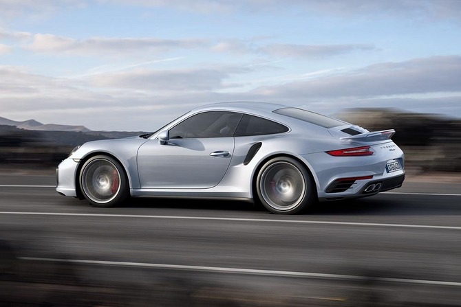 The new 911 Turbo and Turbo S follow the design of the current Carrera models