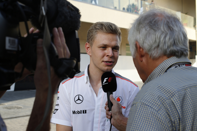 McLaren has officially signed Kevin Magnussen for 2014