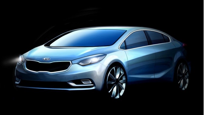 The new Forte subtly copies the Kia Optima