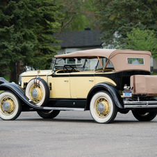 Pierce-Arrow Model 133 Tonneau Cowl Phaeton