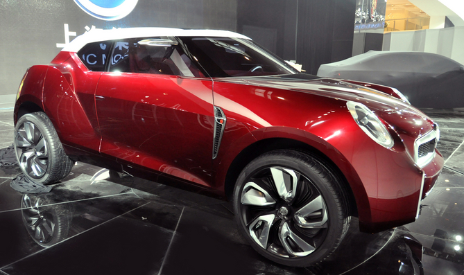 MG showed the Icon concept at the Beijing Motor Show