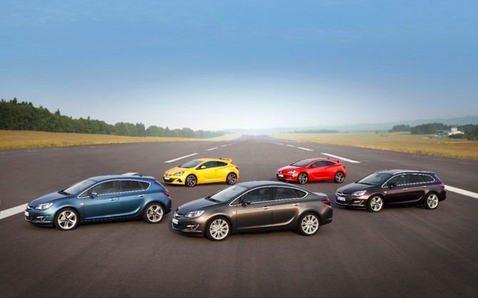 The Astra range is also being broadened into Europe