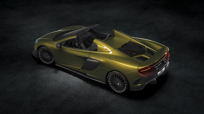 Only 500 units of the new 675 LT Spider will be sold