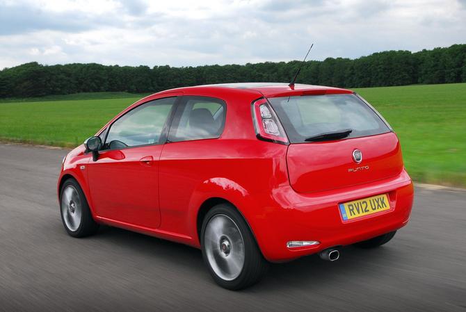 The Fiat badge is the door look that opens when you push it