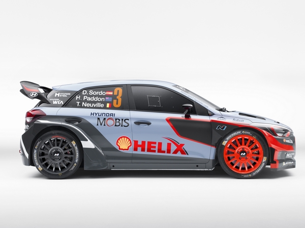 In 2016 Hyundai will compete in all rounds of the WRC with three cars that will be driven by Dani Sordo, Hayden Paddon and Thierry Neuville