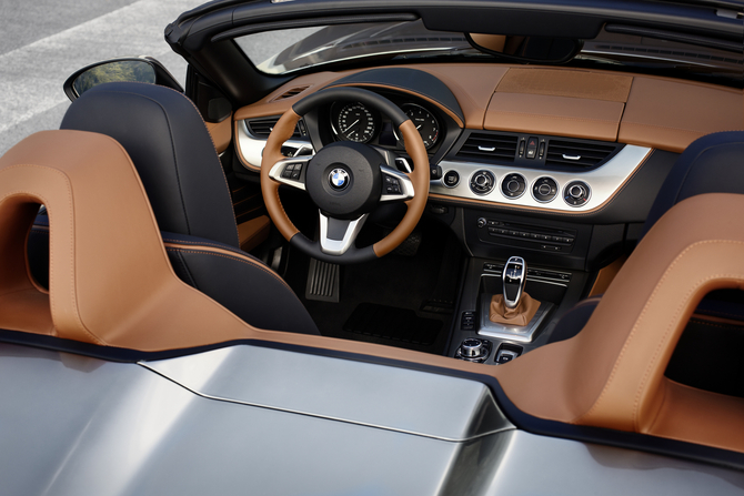 BMW added two-tone brown leather