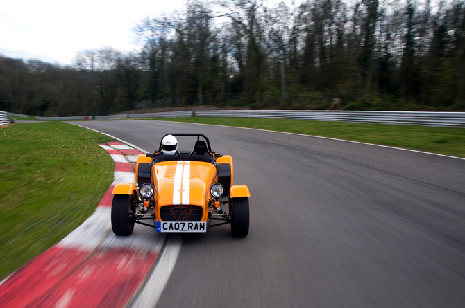 The Caterham 7 with the 175bhp engine is the perfect match.