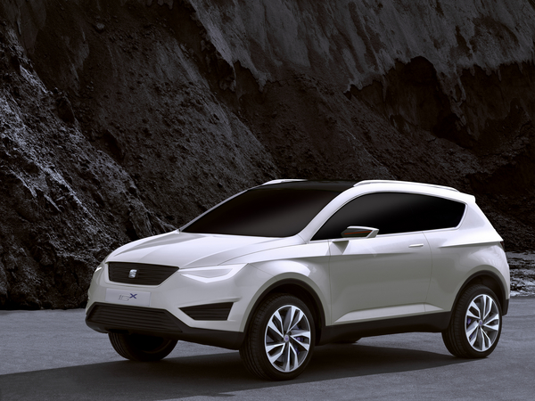 Seat revealed the concept IBx at the 2012 Geneva Motor Show