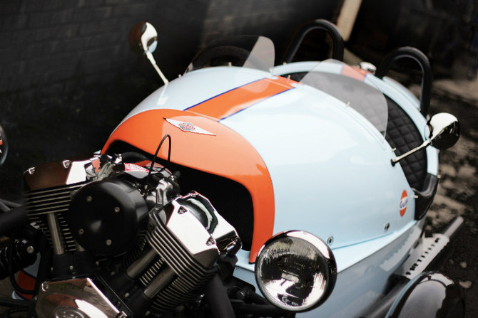 Morgan Three-Wheeler Gulf Edition