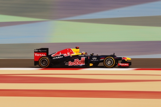 Vettel seems to back in form in Bahrain