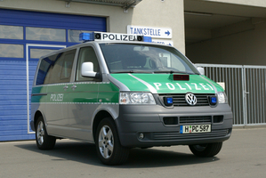 Volkswagen Multivan Police Van