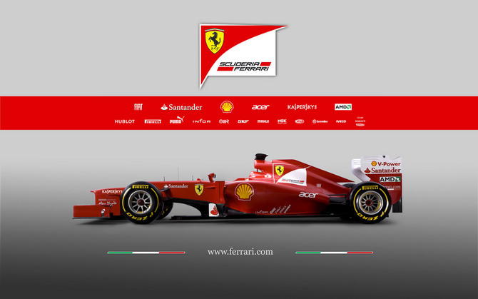 F2012: Ferrari unveils technological evolution