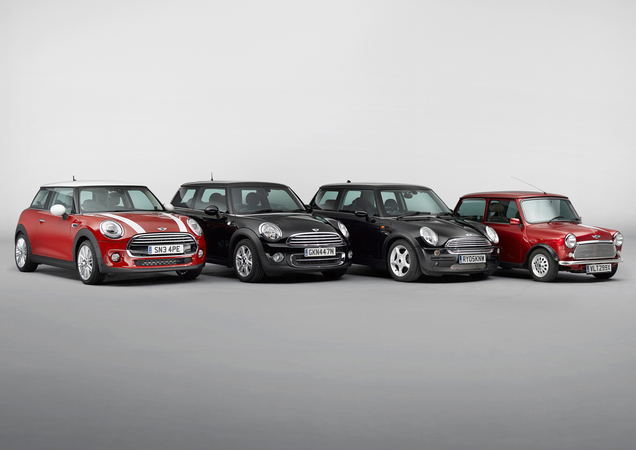 It is the third generation of the modern Mini