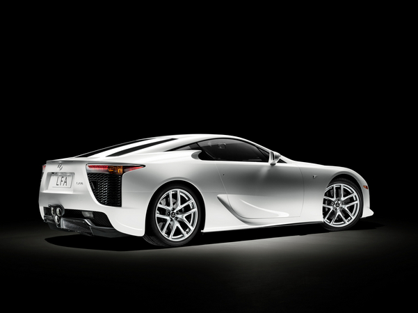 The LFA is made predominantly from carbon fiber-reinforced plastic