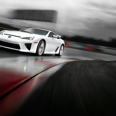 The LFA has been racing since 2008