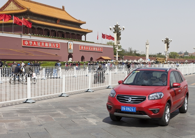 Renault already sells the Fluence and Koleos in China