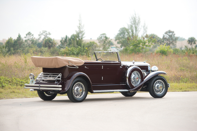 Duesenberg SJ Convertible Sedan by LeBaron