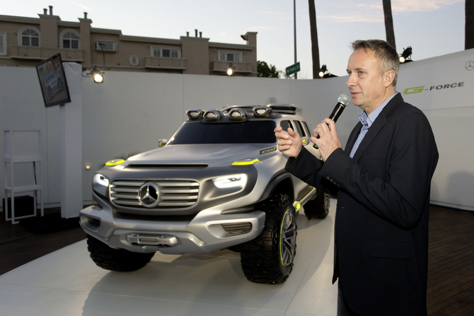 The car was shown at the LA Auto Show