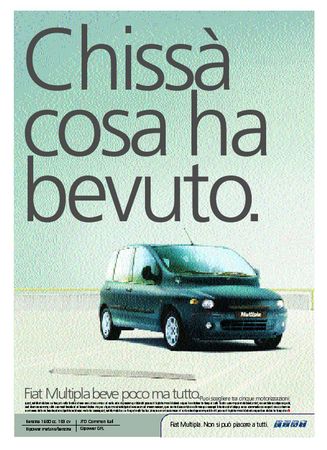 Fiat Multipla 100 16v SX