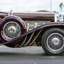 Duesenberg SJ Convertible Sedan by LeBaron