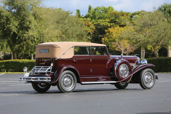 Duesenberg SJ Convertible Sedan by LeBaron