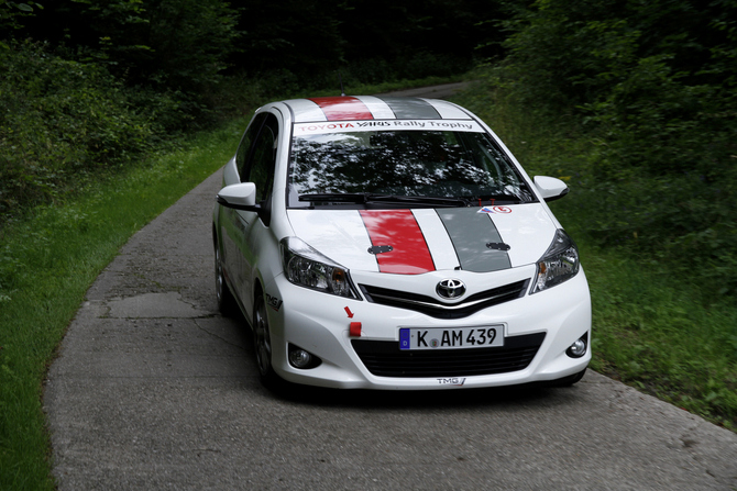 Toyota is prepping a WRC version of the Yaris for testing