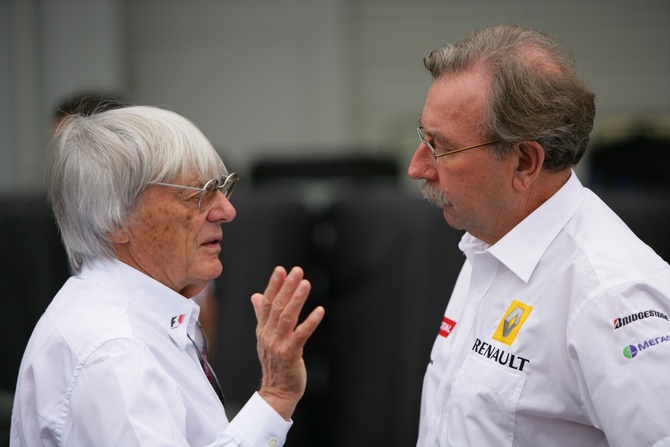 Bernie Ecclestone has not officially been charged yet