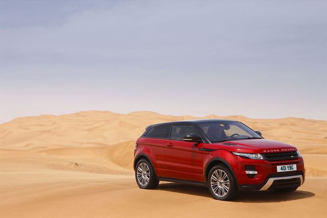 The Evoque is the best selling car in the Jaguar range