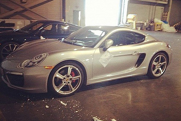 Novo Porsche Cayman apanhado nos Estados Unidos