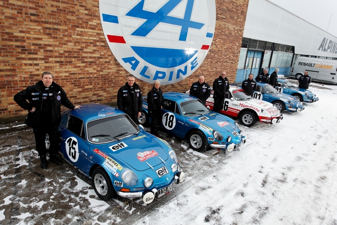 L’édition 2013 est l’occasion de célébrer le 40ème anniversaire du triplé Alpine-Renault au Rallye de Monte-Carlo. 