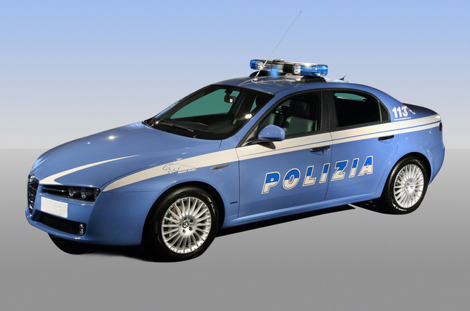 Alfa Romeo 159 Police Vehicle