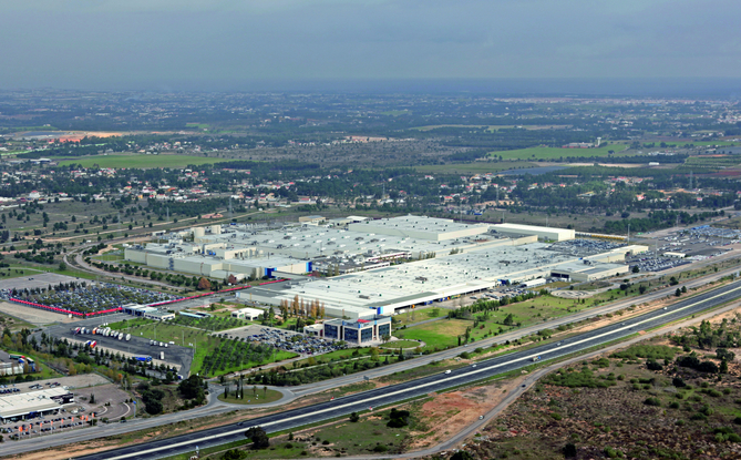 Produção automóvel cresce em Portugal