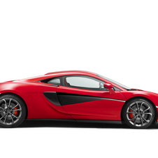 Under the bonnet the 540C is powered by a version of 540hp of the same twin-turbocharged 3.8-liter V8 engine used in the 570S