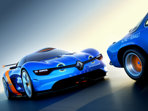 The initial concept for the new car was called the Alpine 110-50, but the production version will not look like this