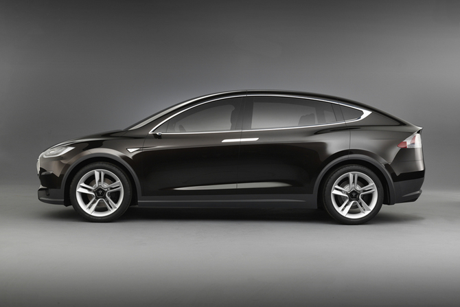 Tesla Debuts Model X: the Gullwing Crossover