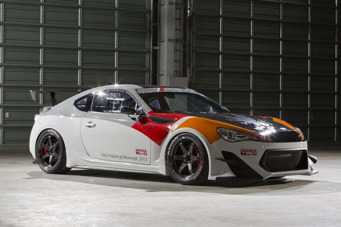 TRD and Griffon tuned this GT86