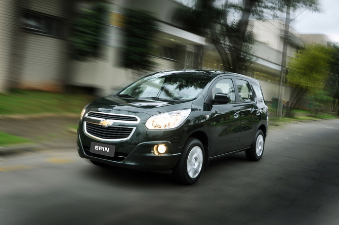 The compact MPV Spin comes from South East Asia