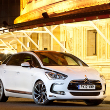 The DS5 is meant to be a very efficient car to carry several people in style