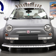 The Fiat 500 Beach Comber shows Mopar's widebody kit for the 500