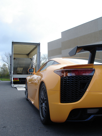 First Lexus LFA with Nürburgring Package Delivered in Europe