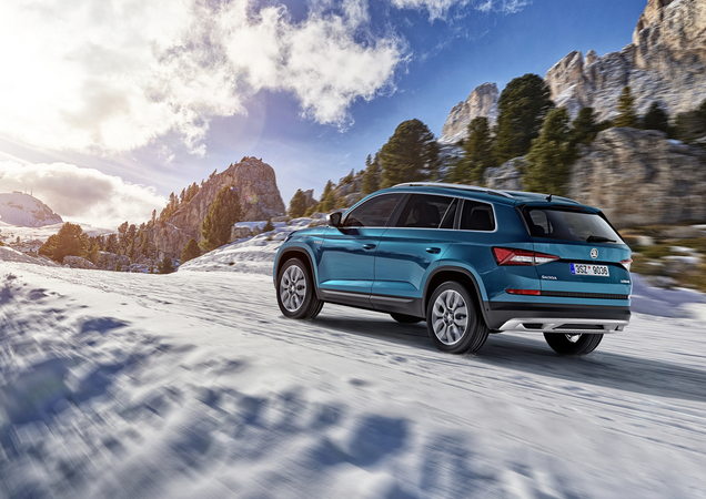 O Skoda Kodiaq Scout vai estar disponível com quatro motores